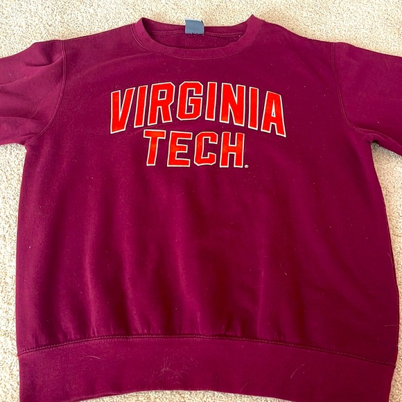 Virginia Tech crewneck sweater MV SPORT - Picture 1 of 3